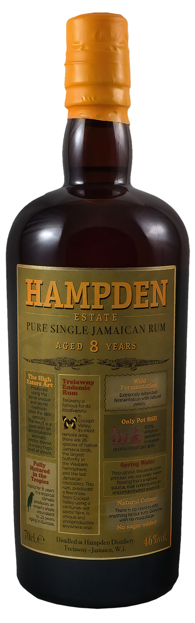 Hampden 8 y.o Single Jamaica Rum